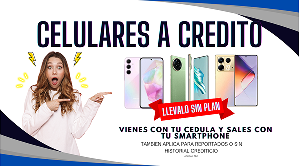 CELULARES A CREDITO